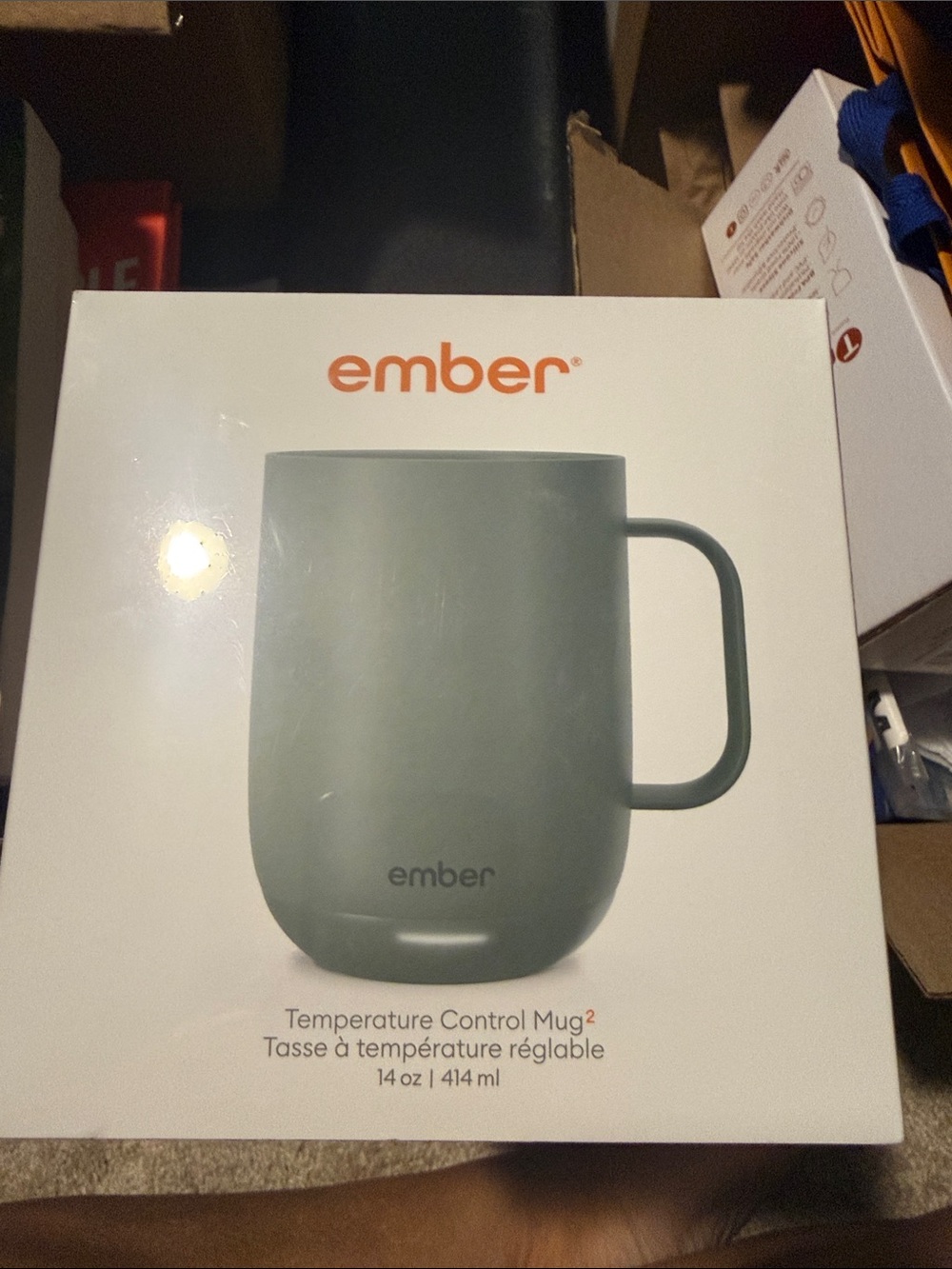 Ember Temperature Control Mug - Sage Green (14 oz)
